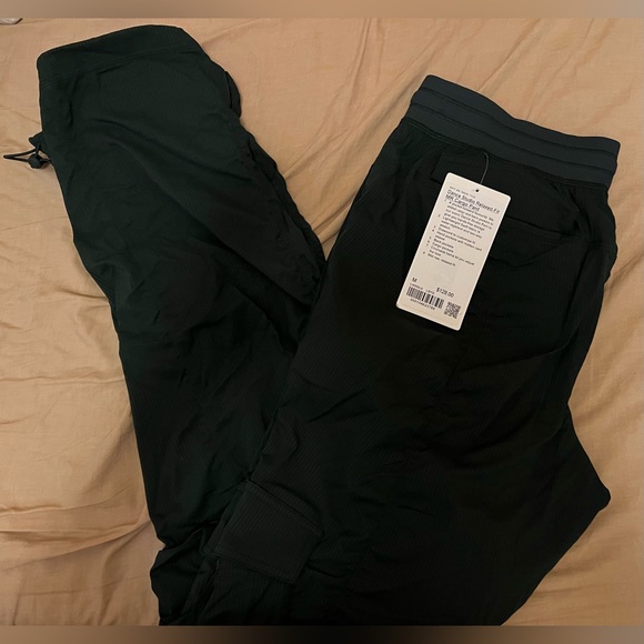 Dance Studio Relaxed Fit Mid Rise MR Cargo Pant Size M Legacy Green - Picture 4 of 5